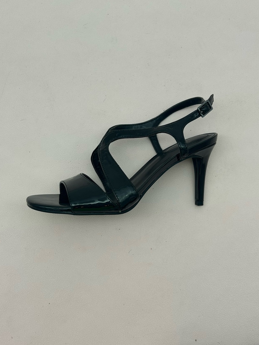 Bandolino - Black Patent Strappy Sandals / Heels